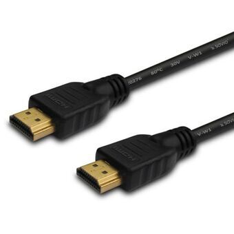 Kabel HDMI Savio CL-75 Svart 20 m