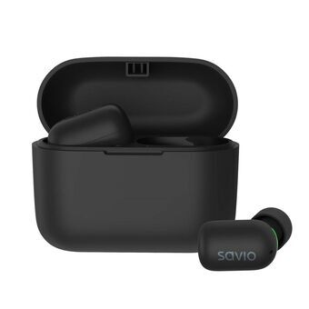 Ear Bluetooth hörlurar Savio TWS-09 Svart