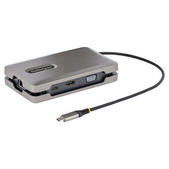 Adapter USB-C Startech DKM31C3HVCPD Grå 25 cm