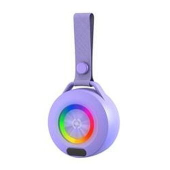 Bärbar Bluetooth Högtalare Celly LIGHTBEATVL Purpur
