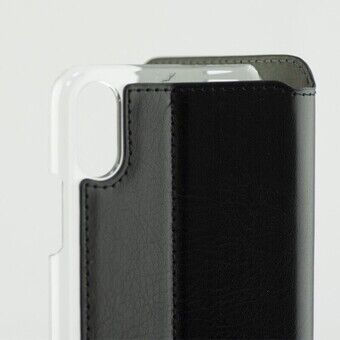 Mobilfodral med Lock Iphone X Contact Slim Svart Textil Polykarbonater