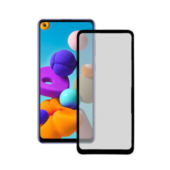 Skärmskydd i Härdat Glas för Mobiltelefon Galaxy A21S KSIX Full Glue 2.5D