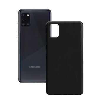 Mobilfodral Samsung Galaxy A31 Contact Silk TPU Svart