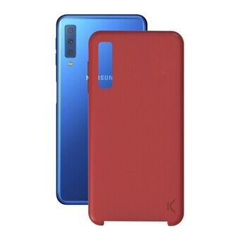Mobilfodral Samsung Galaxy A7 Soft Röd