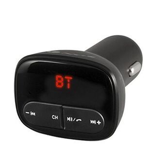Bluetooth MP3-spelare och FM-sändare till bilen NGS SPARK Svart