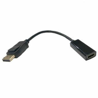 DisplayPort till HDMI Adapter 3GO ADPHDMI Svart Multicolour