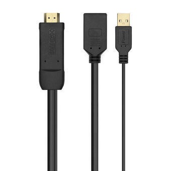 HDMI till DisplayPort Adapter Aisens A122-0642 Svart
