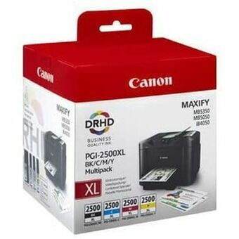 Originell Färgpatron (4 st.) Canon 2500XL MAXIFY iB4050 XL Multicolour