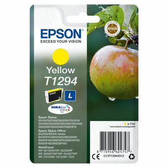 Original Bläckpatron Epson C13T12944012 7 ml Gul
