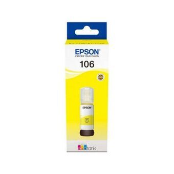 Patron Kompatibel Epson 106 EcoTank Yellow ink bottle 70 ml Gul