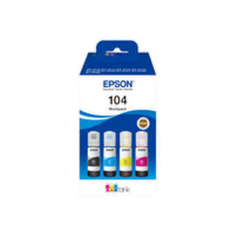 Bläck för patronpåfyllning Epson 104 EcoTank 4-colour Multipack