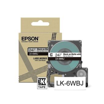 Original Bläckpatron Epson LK-6WBJ Svart