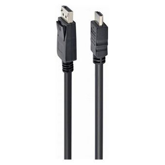 DisplayPort till HDMI Adapter GEMBIRD CC-DP-HDMI-6 Svart 1,8 m