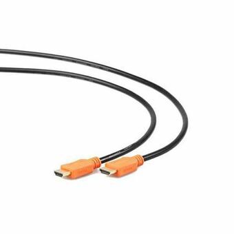 Kabel HDMI med Ethernet GEMBIRD CC-HDMI4L-6 Svart Svart/Orange 1,8 m