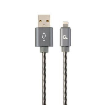 Kabel Lightning Cablexpert CC-USB2S-AMLM-1M-BG