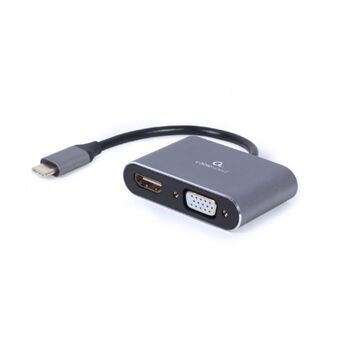 USB till VGA/HDMI Adapter GEMBIRD A-USB3C-HDMIVGA-01