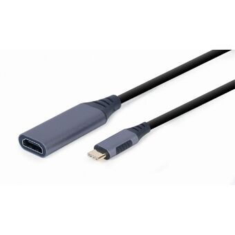 USB C till HDMI Adapter GEMBIRD A-USB3C-HDMI-01 Grå