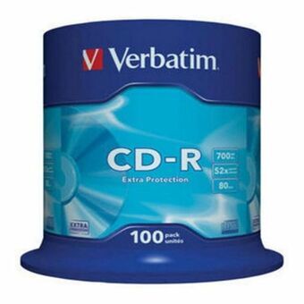 CD-R Verbatim Extra Protection 52x 100 antal 700 MB 52x