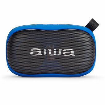 Bärbar Bluetooth Högtalare Aiwa BS-110BK Svart Blå