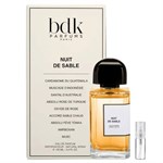 BDK Parfums Nuit de Sable - Eau de Parfum - Doftprov - 2 ml