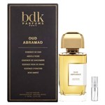 BDK Parfums Oud Abramad - Eau de Parfum - Doftprov - 2 ml