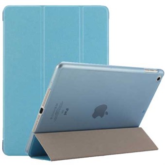 Silky Trifold-fodral i läderimitation för iPad Air och iPad 9,7" - Blå