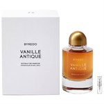 Byredo Vanille Antique 2025 - Extrait de Parfum - Doftprov - 2 ml