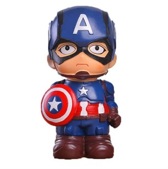 Spargris med Captain America - Dekorativ figur - Superhjälte