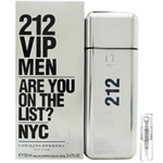 Carolina Herrera 212 Vip Men - Eau de Toilette - Doftprov - 2 ml