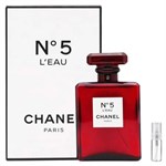 Chanel L'eau N°5 Red Limited Edition - Eau de Parfum - Doftprov - 2 ml 