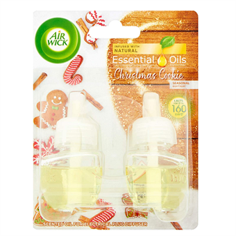 Air Wick Refill för elektrisk luftfräschare - 2 x 19 ml - Julkaka
