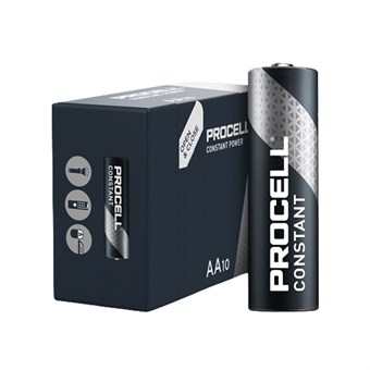Duracell Procell Constant Power AA batteri - 10 st.