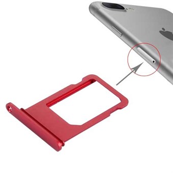 Simkortshållare iPhone 7 Plus - Röd