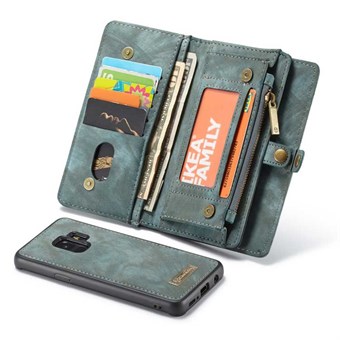 CaseMe Flap Plånbok för Samsung Galaxy S9 - Blå