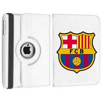 Roterande fotbollväska för iPad Mini 1/2/3 - Barcelona