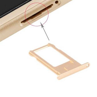 Simkorthållare iPhone 6 Plus - Guld