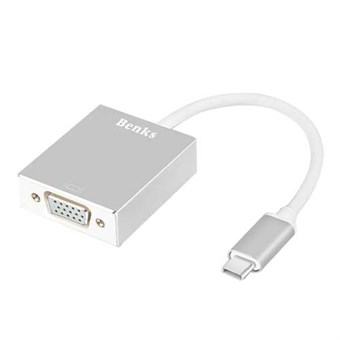 Benks Adapter USB 3.0 Type-C till VGA 