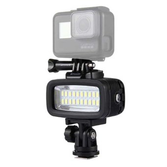Puluz® vattentät Flash Light kit/ 30 m för GoPro