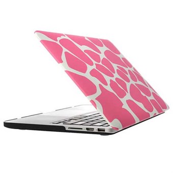 Macbook Pro Retina 15.4 "Hard Case - Leopard Pink