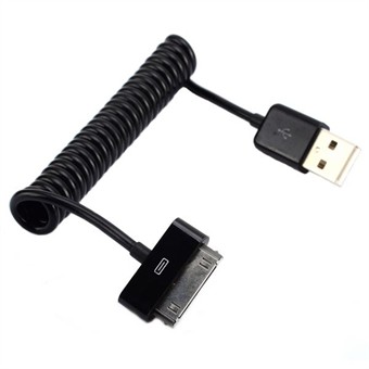Förlängningskabel Hane USB 2.0 Till Hane 30 Pins För iPhone USB-kabel