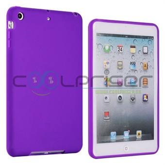Mjuk gummi iPad Mini (lila)