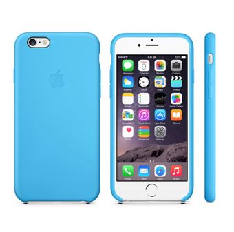 iPhone 6 Plus / 6S Plus Läderfodral - Ljusblå