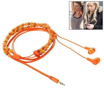 Fashion halsband hörlurar - Orange