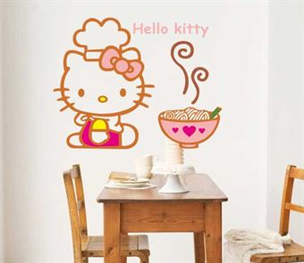 Väggklistermärken - Hello Kitty