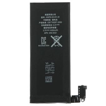 iPhone 4 uppladdningsbart 3,7V / 1420mAh Li-ion-batteri
