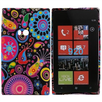 Motiv Silikonskydd till Lumia 920 (Hippie)