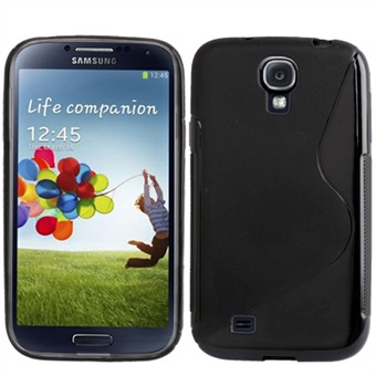 S-Line silikonskal Galaxy S4 (svart)