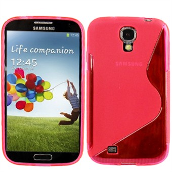 S-Line silikonskal Galaxy S4 (rosa)