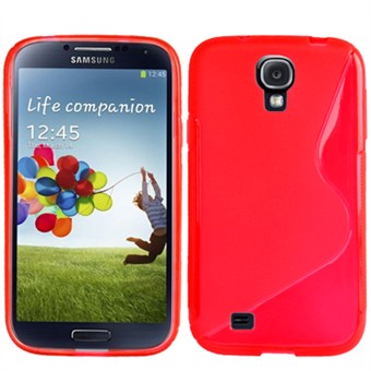 S-Line silikonskal Galaxy S4 (röd)