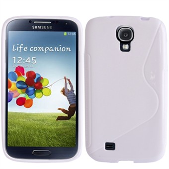 S-Line silikonskal Galaxy S4 (vit)